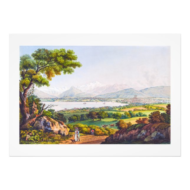 Geneva, Switzerland Photo Print (Front)