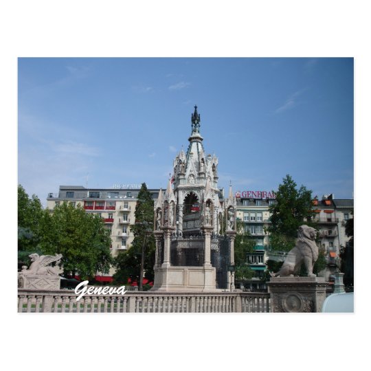 Geneva, Switzerland Postcard