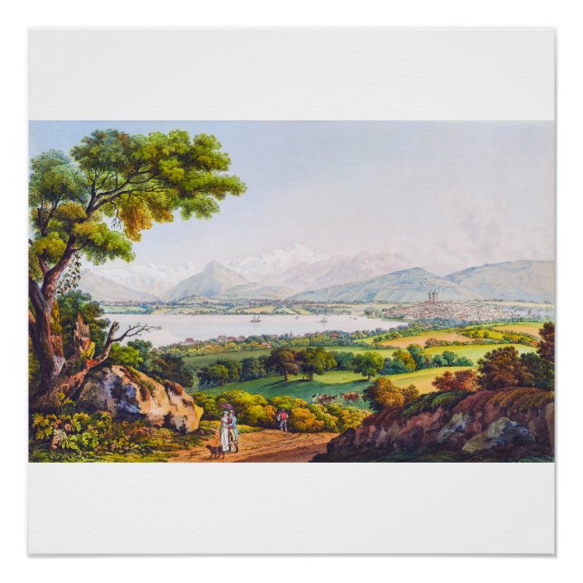 Geneva, Switzerland Poster (Front)