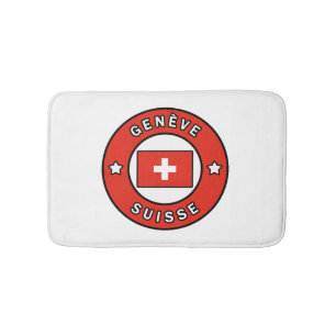 Genève Suisse Bath Mat