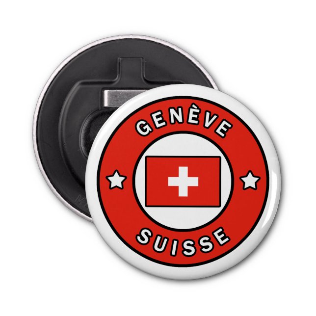 Genève Suisse Bottle Opener (Front)