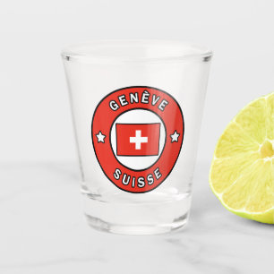 Genève Suisse Shot Glass