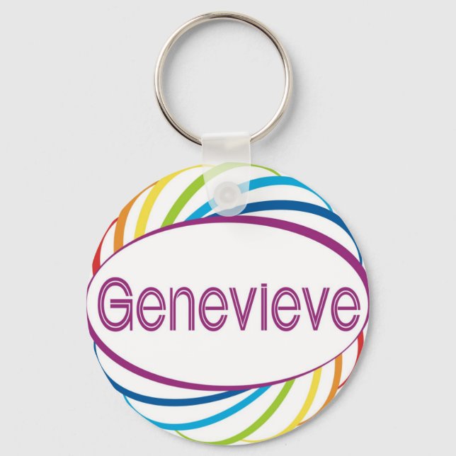 Genevieve Key Ring (Front)