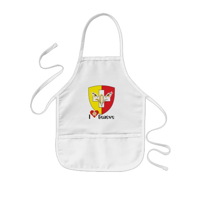 Genf / Genève Schweiz Suisse Svizzera Schürze Kids Apron (Front)