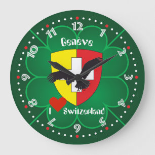 Genf / Genève Schweiz Suisse Svizzera Uhr Large Clock