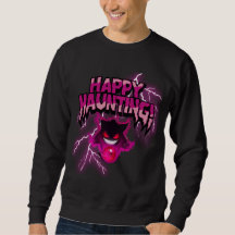 Gengar Shadow Pokémon "Happy Hunting" T-Shirt,Hood