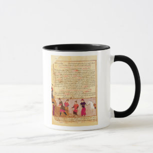 Genghis Khan and his sons by Rashid al-Din Mug
