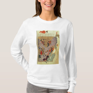 Genghis Khan (c.1162-1227) fighting the Chinese in T-Shirt
