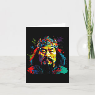 Genghis Khan War Conquerer Card