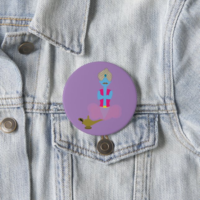 Genie 7.5 Cm Round Badge (In Situ)