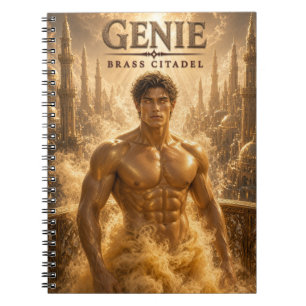 Genie Brass Citadel Dark Cinema Notebook