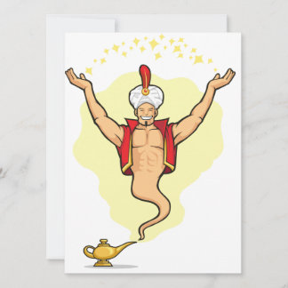 Genie Granting The Wish