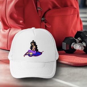 Genie Magic Carpet Lamp Blue Sky Trucker Hat