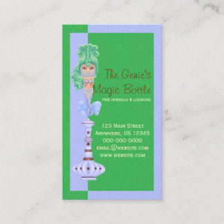 Genie On a Bottle Business Card