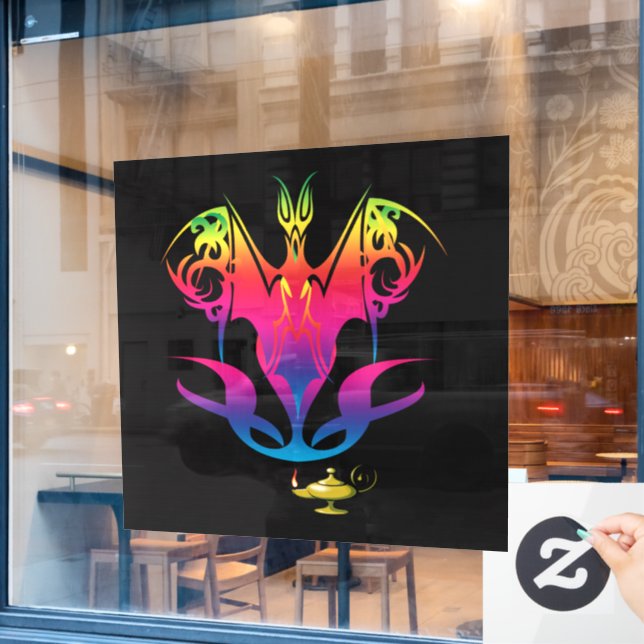 Genie Wall Decal (Cafe Window)