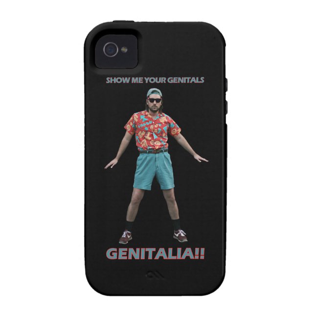 Genitals Dance Case-Mate iPhone Case (Back)