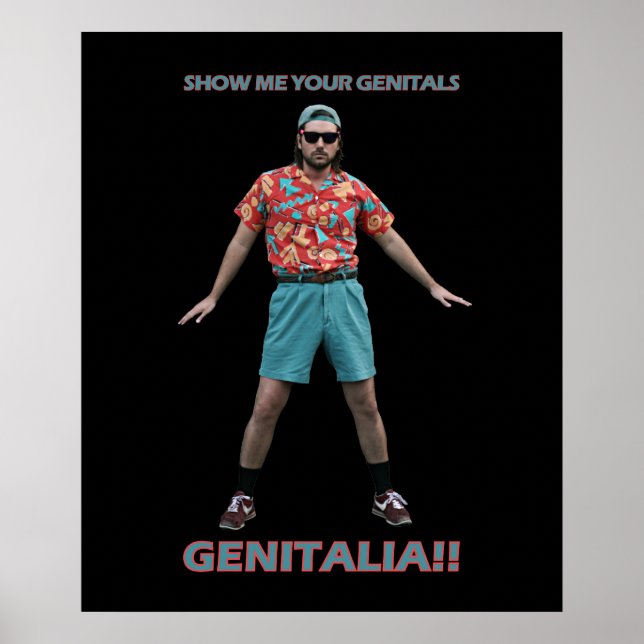 Genitals Dance Poster (Front)