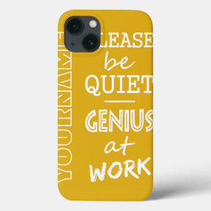 Genius at Work custom monogram & colour cases