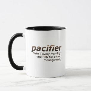 Genius at work, Customizable Text Office Mug