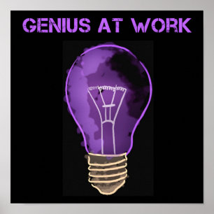 Genius at Work Poster
