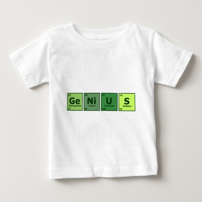 Genius Baby T-Shirt (Front)