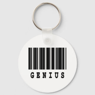 genius barcode design key ring