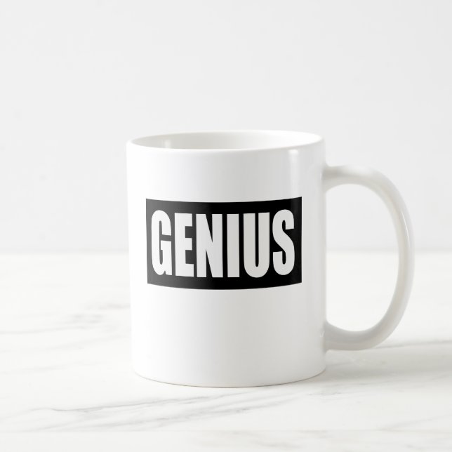 Genius Coffee Mug (Right)