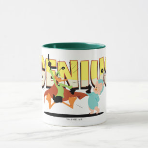 "Genius" Duck Dodgers & Eager, Young Space Cadet Mug