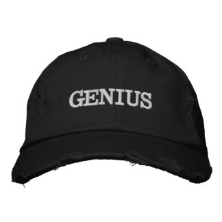 Genius Embroidered Hat