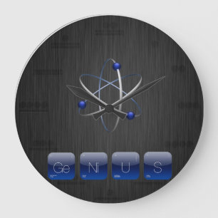 GENIUS Geek for Geek Periodic Table Wall Clock