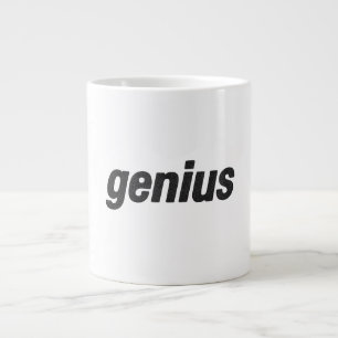 Genius large coffee mug