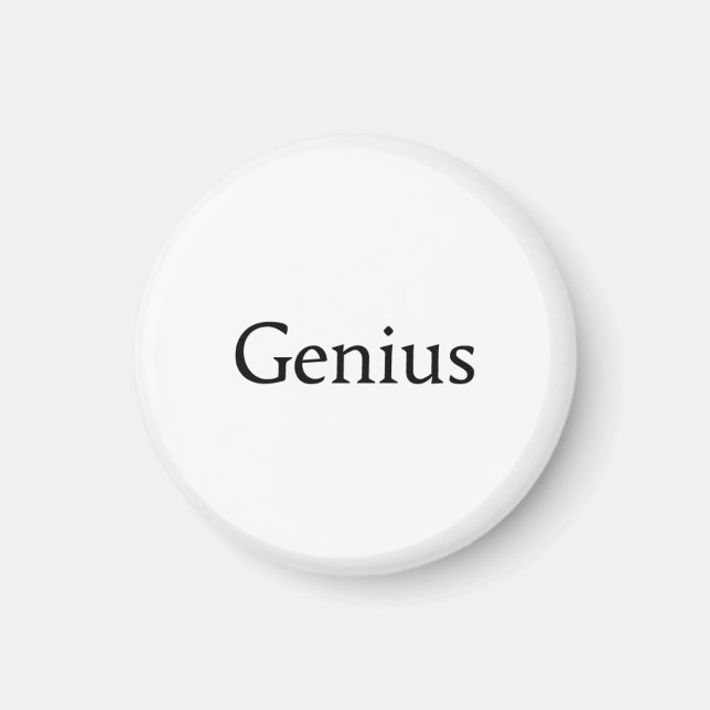 Genius Magnet (Front)