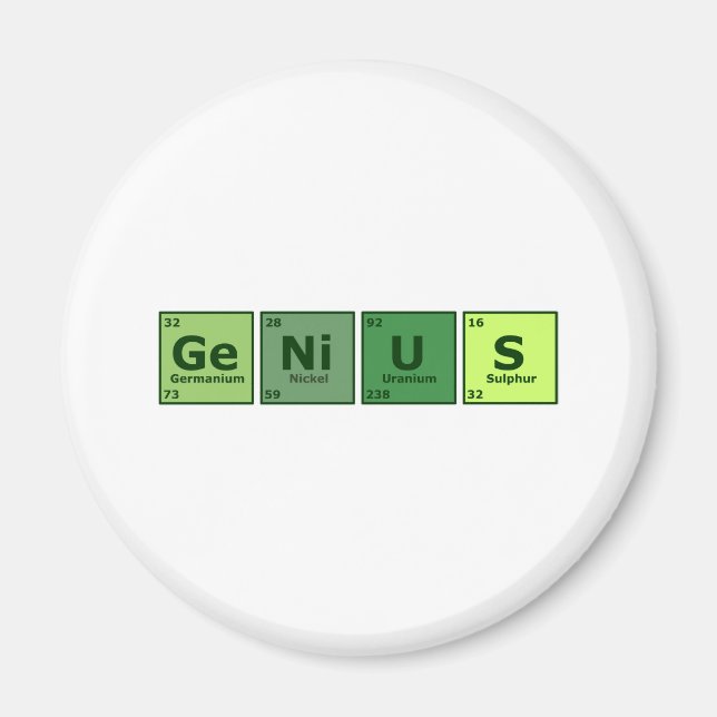 Genius Magnet (Front)