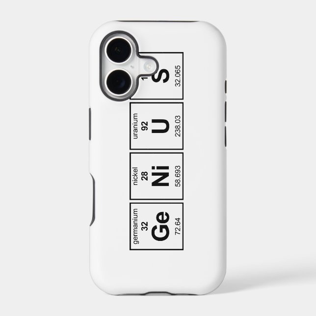 GeNiUS Periodic Table (Back)