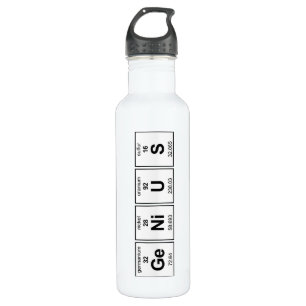 GeNiUS Periodic Table 710 Ml Water Bottle