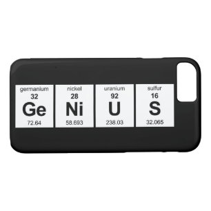 GeNiUS Periodic Table iPhone 8/7 Case