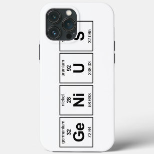 GeNiUS Periodic Table iPhone 13 Pro Max Case
