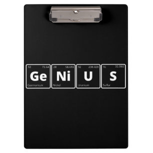 Genius - Periodic Table Clipboard
