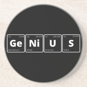 Genius - Periodic Table Coaster