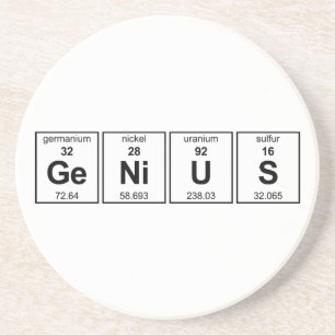 GeNiUS Periodic Table Coaster