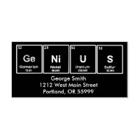 GeNiUS Periodic table elements custom stamp