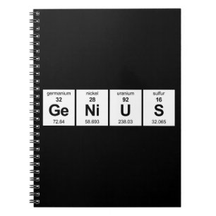 GeNiUS Periodic Table Notebook
