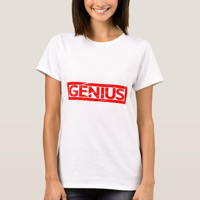 Genius Stamp T-Shirt (Front)