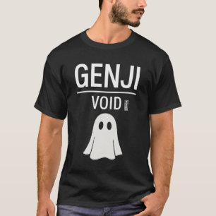 GENJI VOID Ghost Tee – Minimalist Surreal Streetwe
