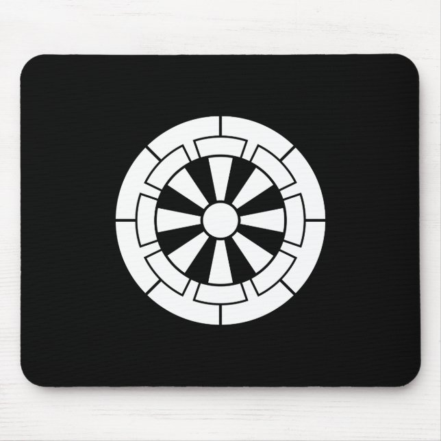 Genji wheel mouse pad (Front)