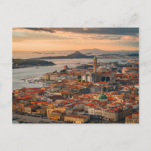 Genoa City Italy Travel  Postcard