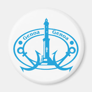 Genoa Stamp Magnet
