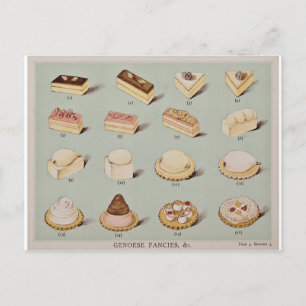 Genoese Fancies Postcard