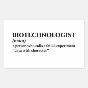 Genomics Researcher – Funny Definition Rectangular Sticker