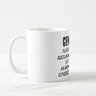 GENOPACE Nations and religions living in peace. Coffee Mug